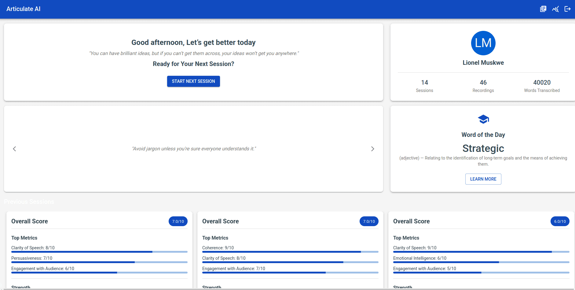 Articulate AI (AAI)